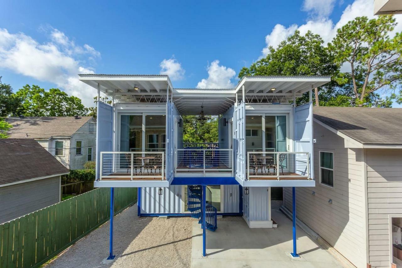 East Downtown Micro-Luxe Container Living Pod #9 Apartment Houston Ngoại thất bức ảnh